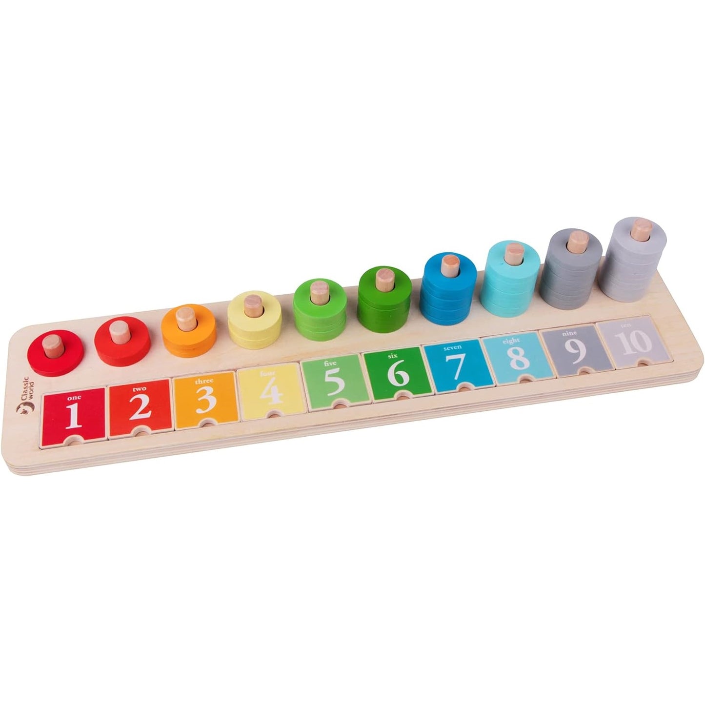 Classic World Counting Stacker Pegging Game 數量疊疊遊戲