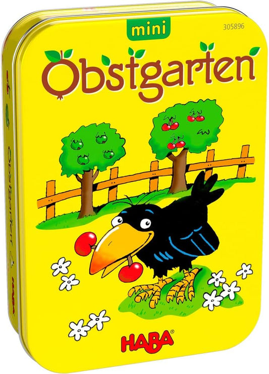 HABA 305896 Mini Orchard 迷你果園 顏色記憶合作遊戲 鐵盒版