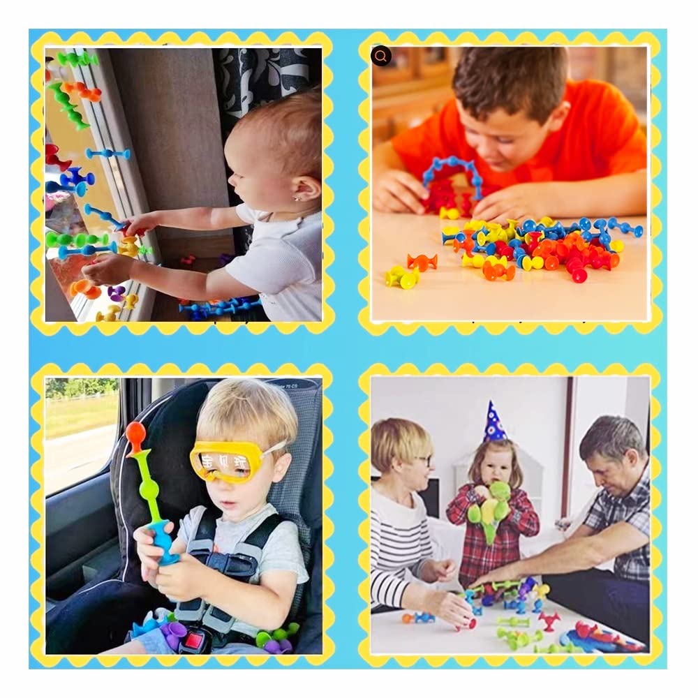 Sensory Fidget Fine Motor Sucker Set of 10個 感官觸覺精細動作訓練吸盤玩具套裝