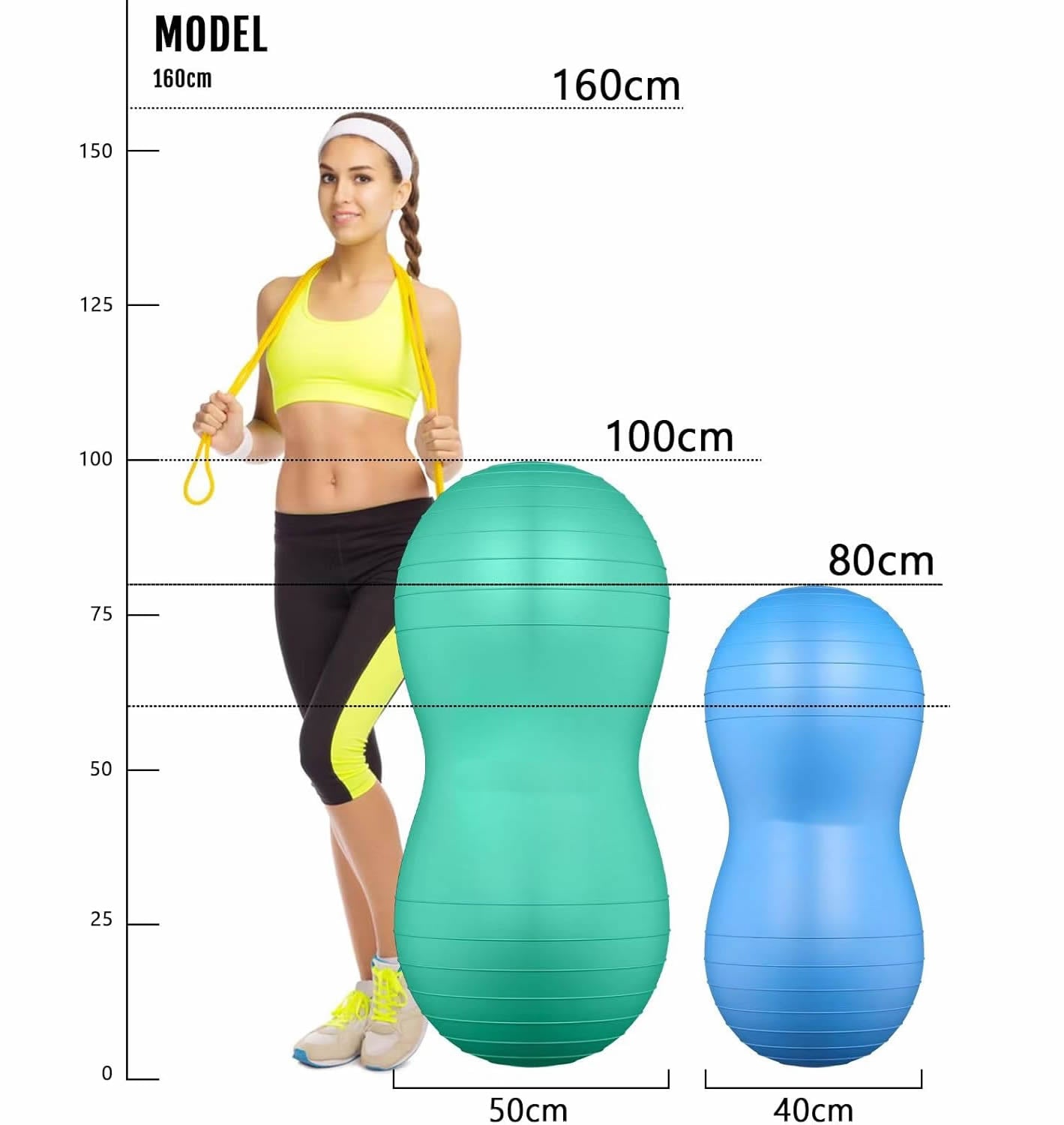 Sensory Peanut Ball Therapy and Exercise with Air-pump Color Random 感統花生球  配有充氣泵 顏色隨機