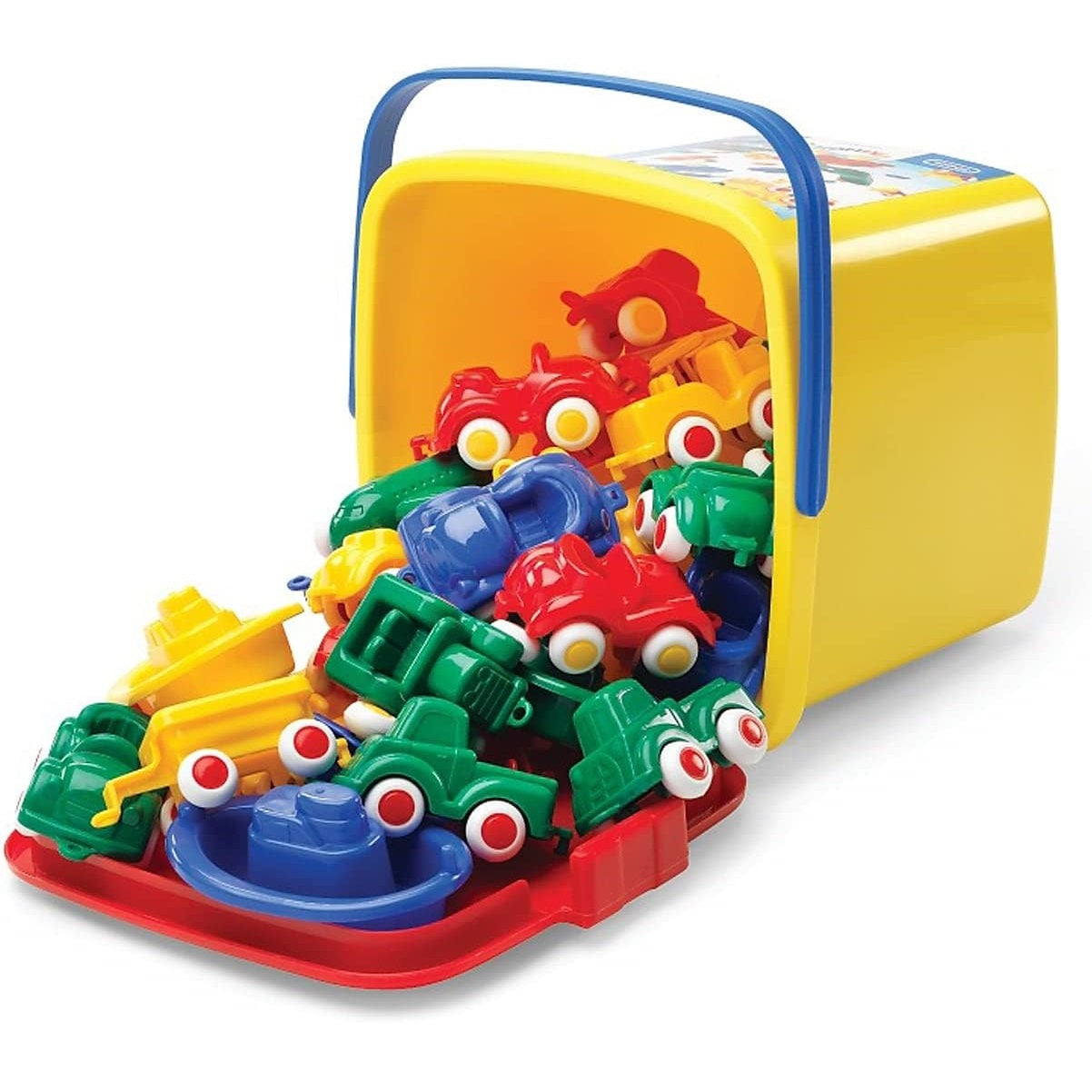 ViKing Toys Mini Chubbies Bucket Set - Includes 30 Assorted Toy Vehicles 30pcs 迷你交通工具組合