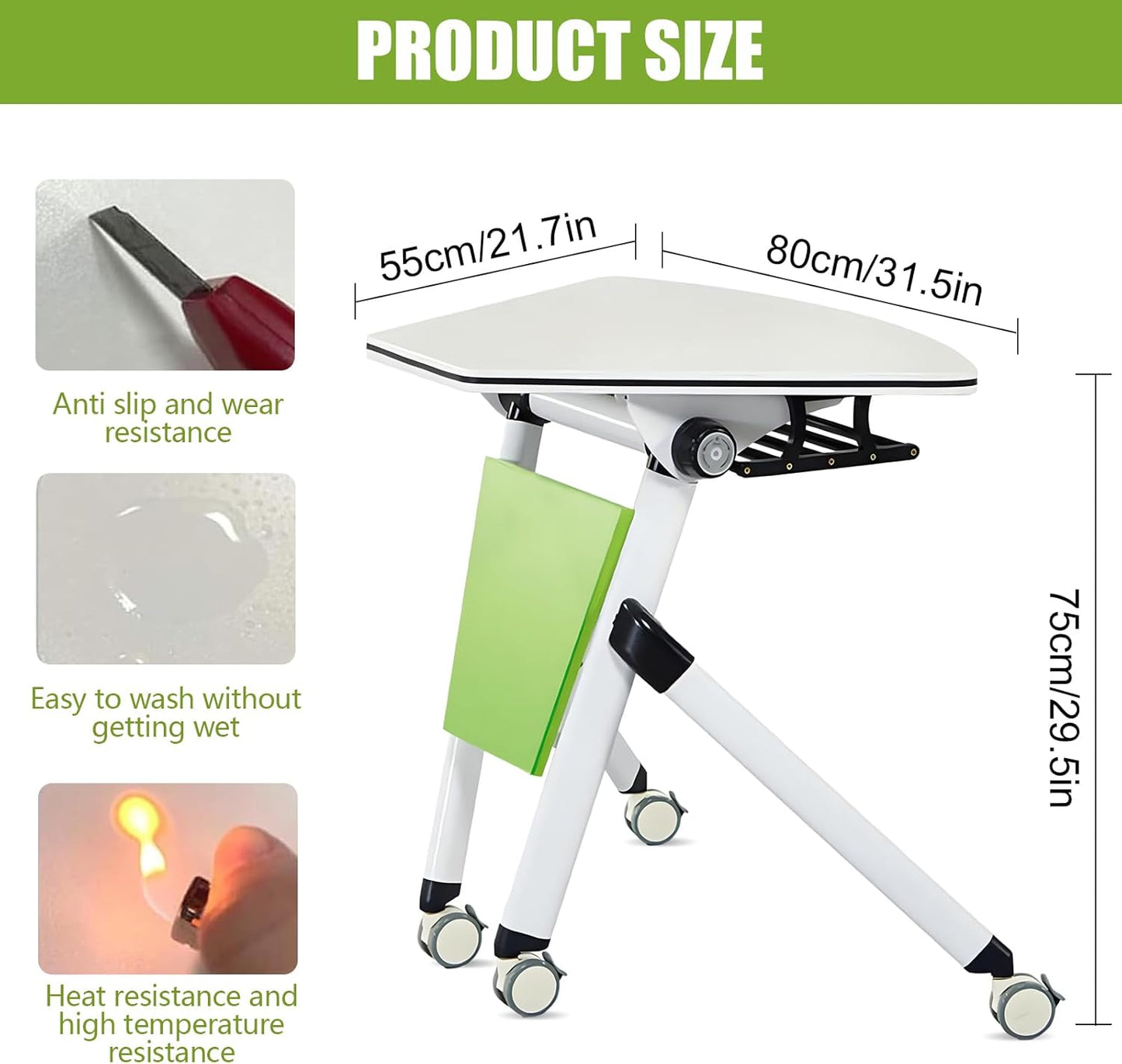 `Kindermatic KT019 SmartClass Flip Top Table 智慧課室拼接組合桌子