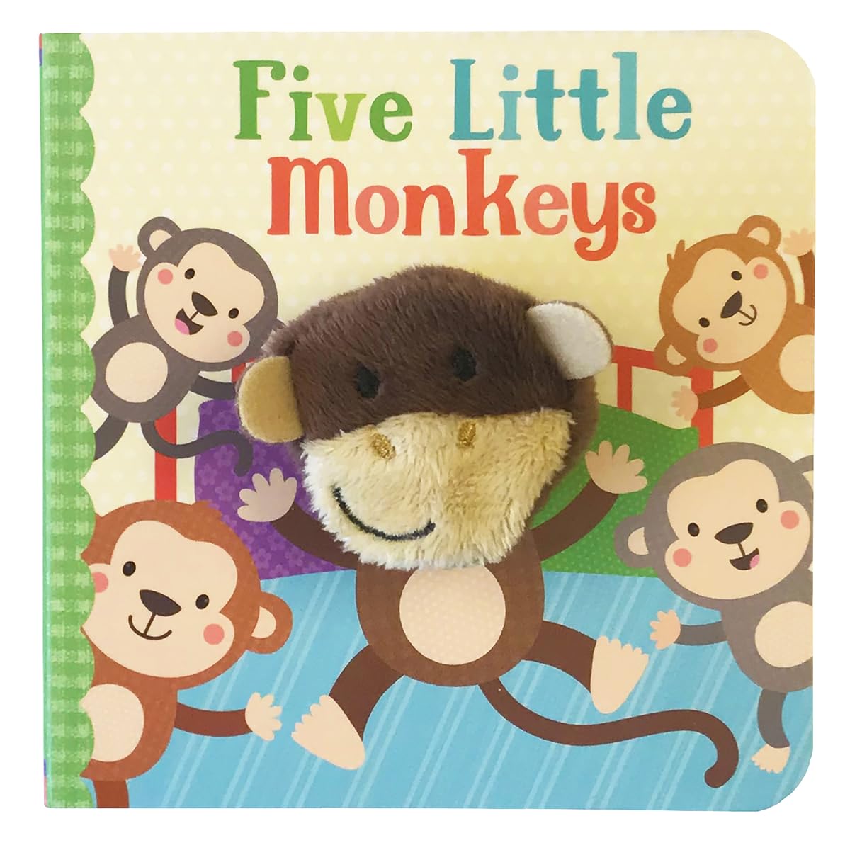 Five Little Monkeys Finger-puppet Book 五隻小猴子手指偶書