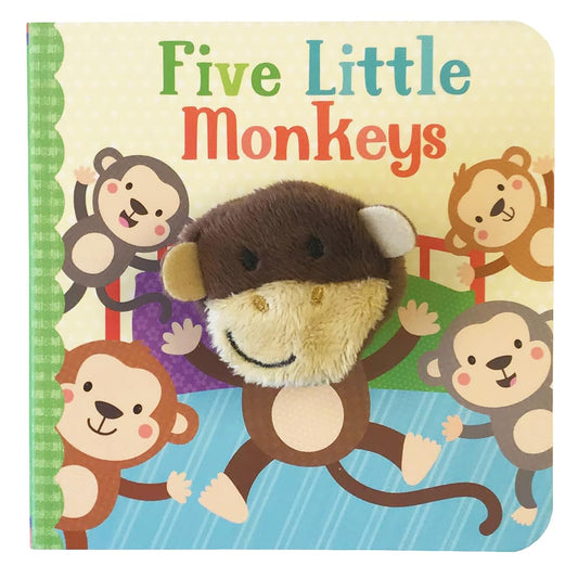 Five Little Monkeys Finger-puppet Book 五隻小猴子手指偶書