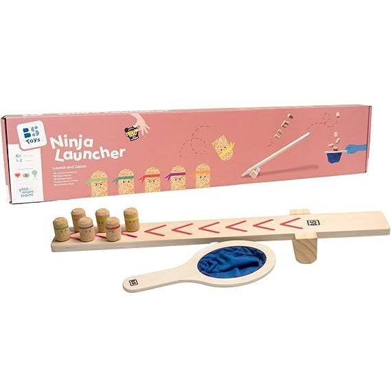 Bs Toys Ninja Launcher 腳踩蹺蹺板