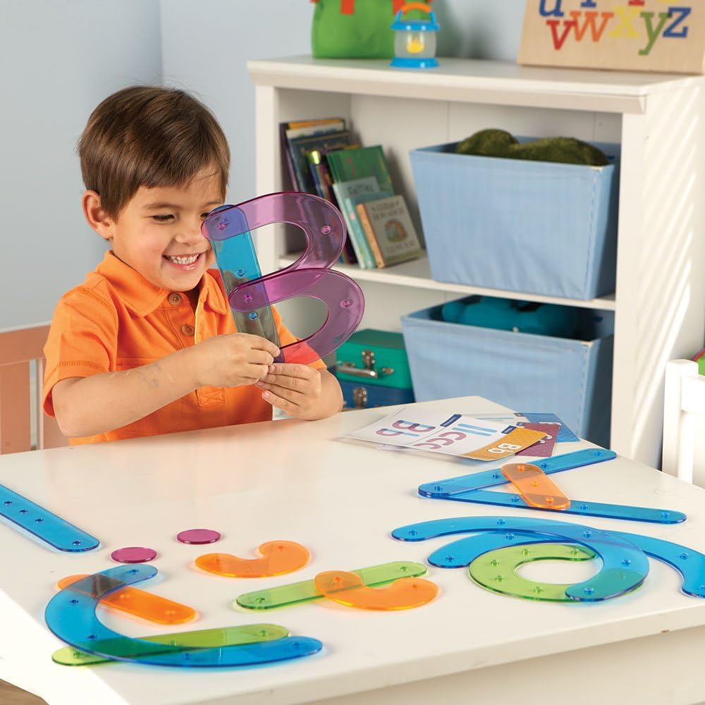 Learning Resources Letter Construction Activity Set 字母建構組