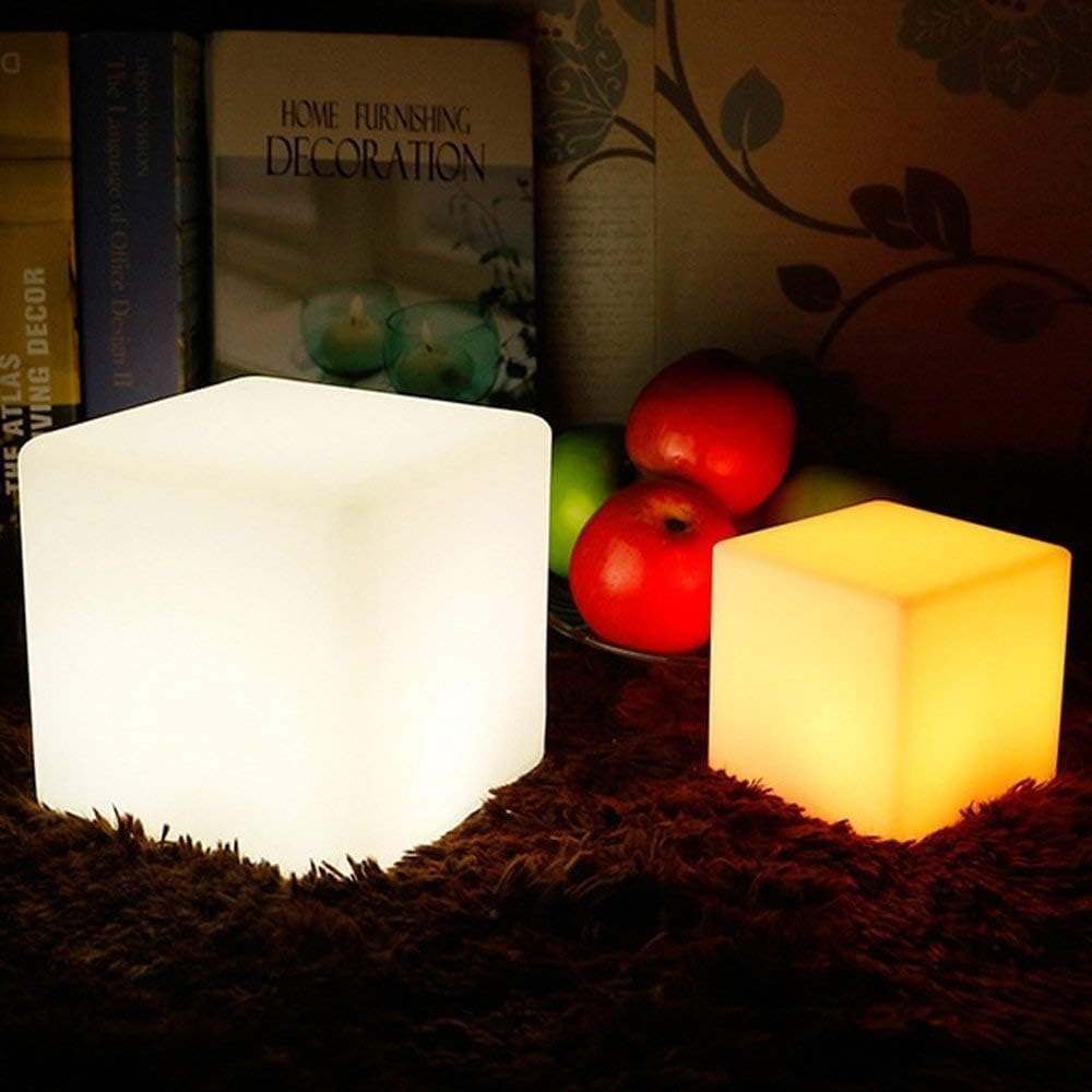 Kindermatic Colour Changing Sensory Activity Cube Waterproof 防水轉動轉色發光遊戲立方