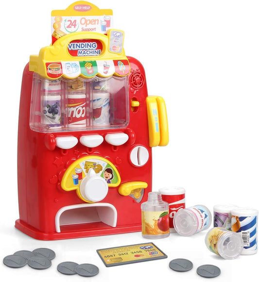 Kids Interactive Vending Machine Toy Set兒童仿真自動販賣機玩具套裝
