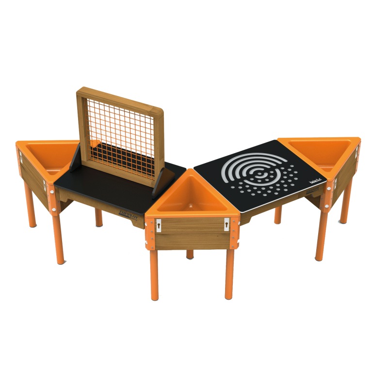Beleduc Activity Table game table solo 活動遊戲三角收納桌