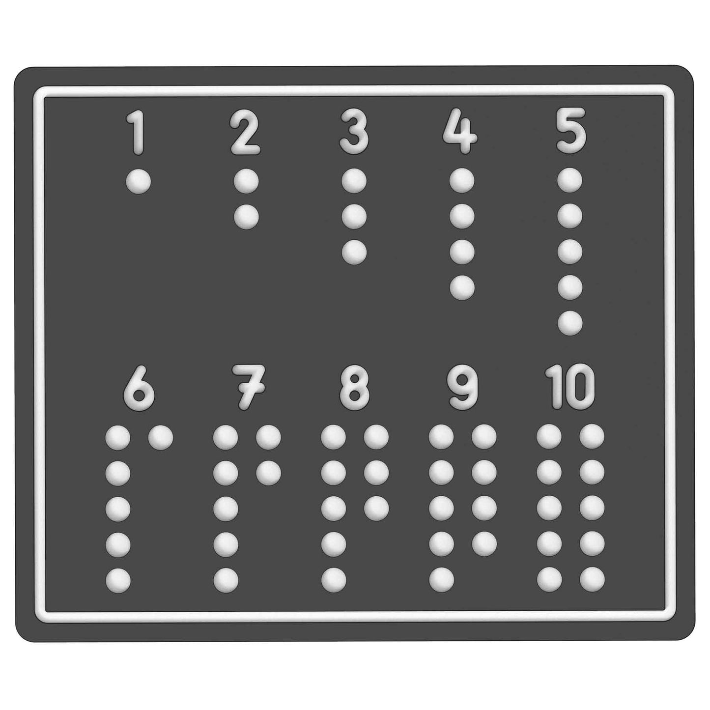 Beleduc Activity Table game board "Math 1-10" 活動桌面遊戲板“數學1-10”