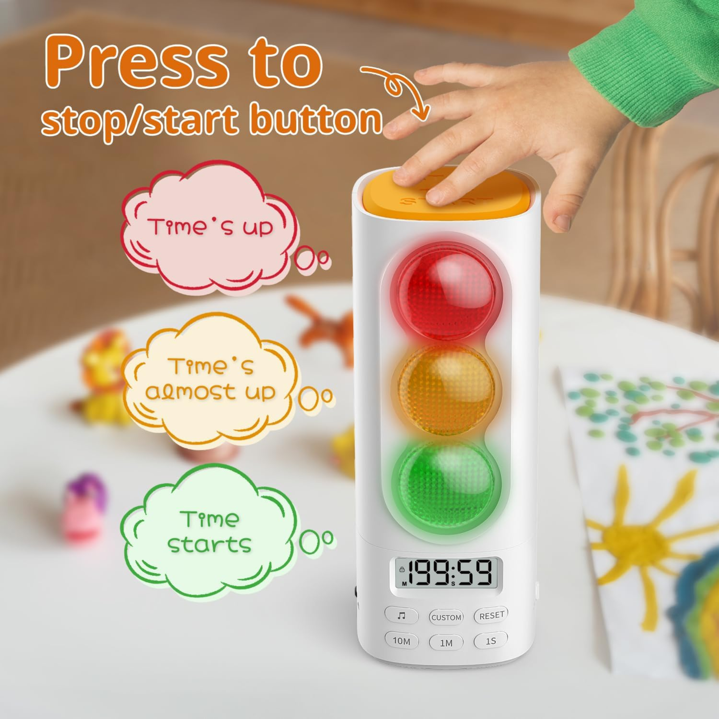 Traffic Light Time Control Visual Timer 交通燈時間管理定時器