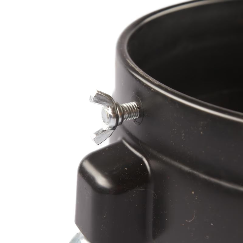 Bucket Kit with Grit Trap & 5-Caster Dolly, Heavy-Duty PP Rubber Handle & Lid