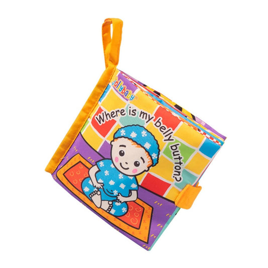 Jollybaby Where is my belly button? Cloth Book 肚臍找找看布書