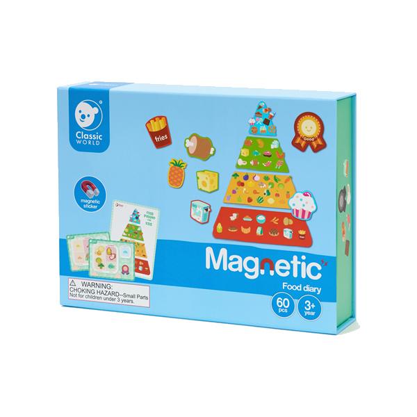 Classic World Magnetic Game Box: Food diary 磁性遊戲盒-食物日記
