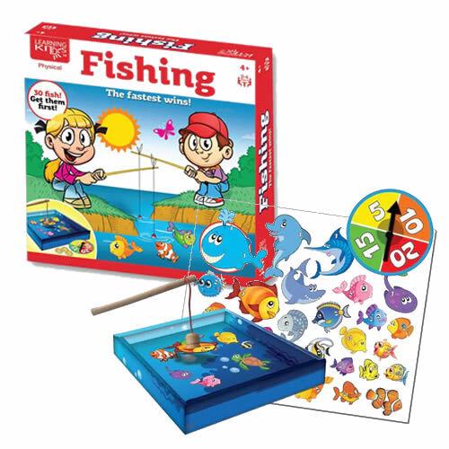 Learning Kitds Fishing Game for Early Math Addition 幼兒加數釣魚遊戲