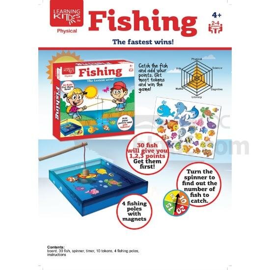 Fish Math Playground Learning Kitds Fishing Game for Early Math Addition 幼兒加數釣魚遊戲 – MY ...