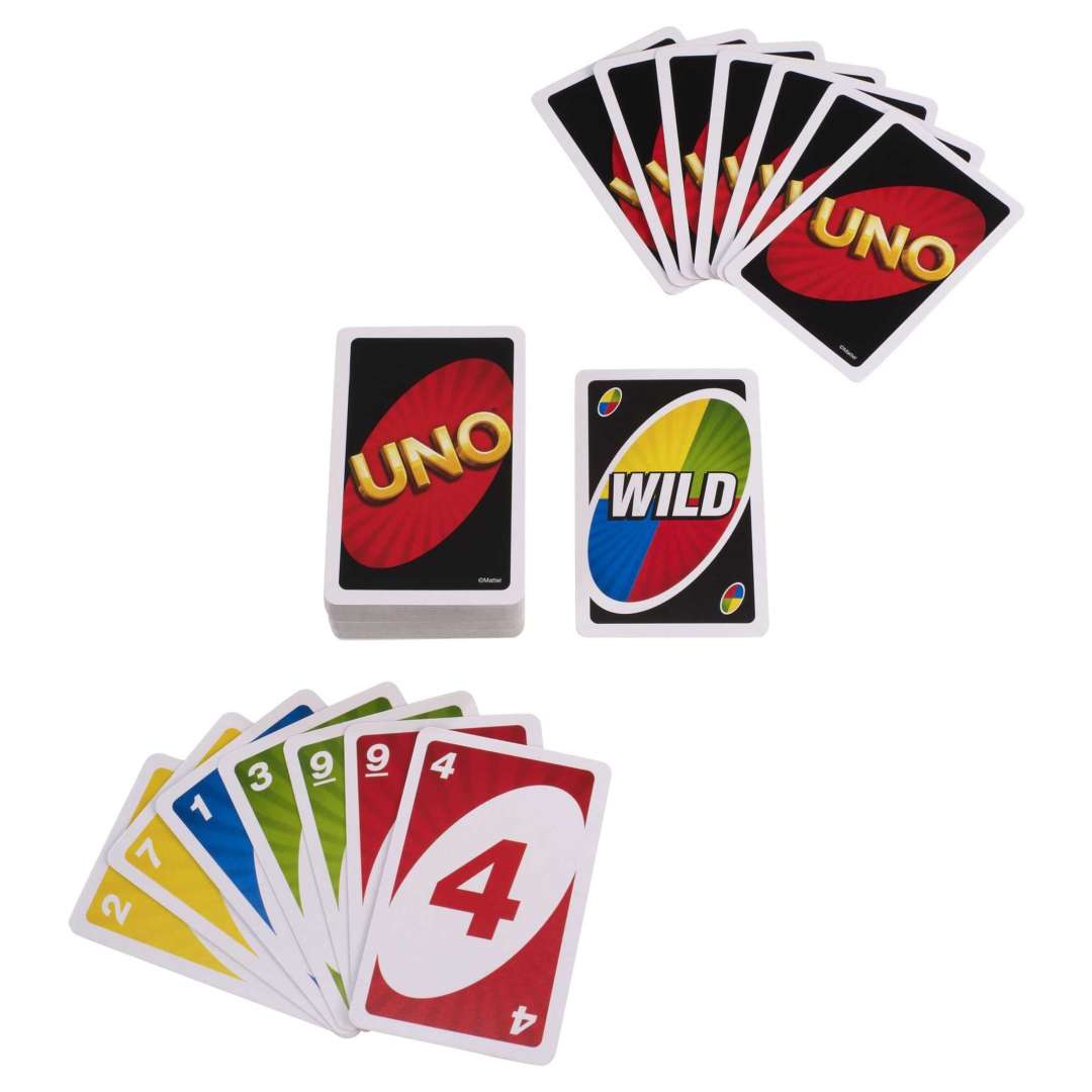 UNO Color & Number Matching Card Game 數字遊戲卡