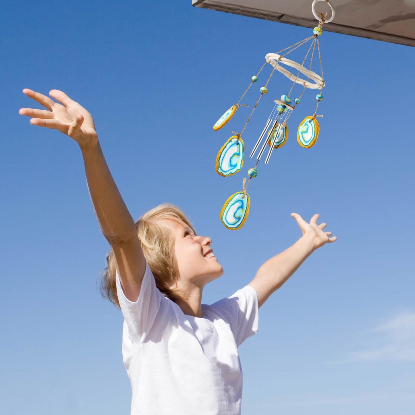 Make Your Own Clay Geodes Wind Chime 動手做- 黏土晶洞風鈴製作套裝