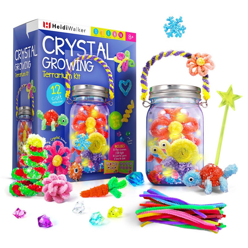 Crystal Growing Terrarium Kit 水晶種植觀賞瓶套裝