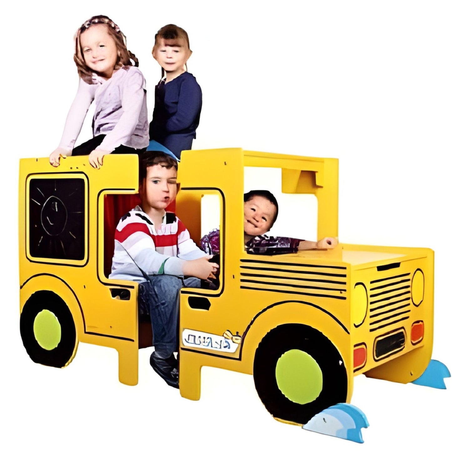 Beleduc Wooden Multifunctional School Bus 實木多功能校巴