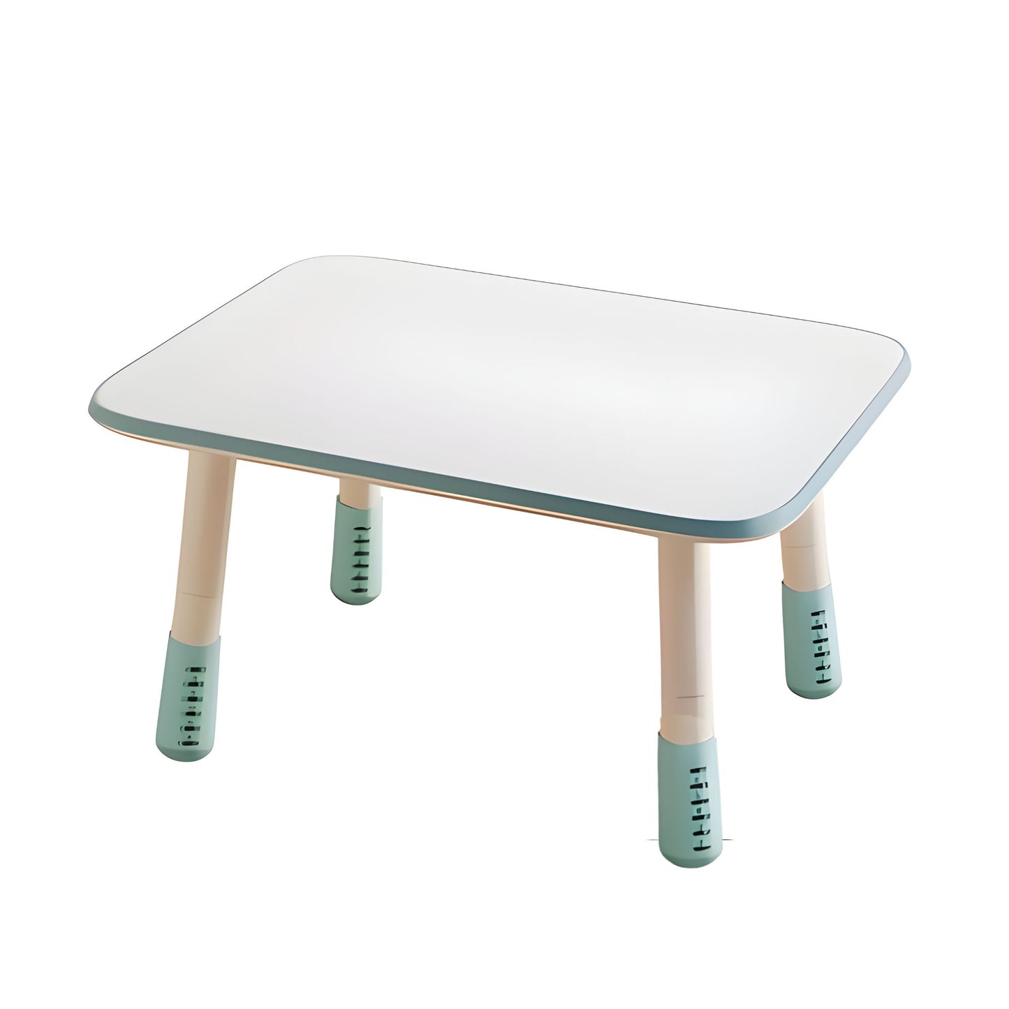 KOK Rectangular Kids Table Height Adjustable 28-55mm Erasable Graffiti Top 成長型兒童長方桌 六段升降與可塗鴉桌面