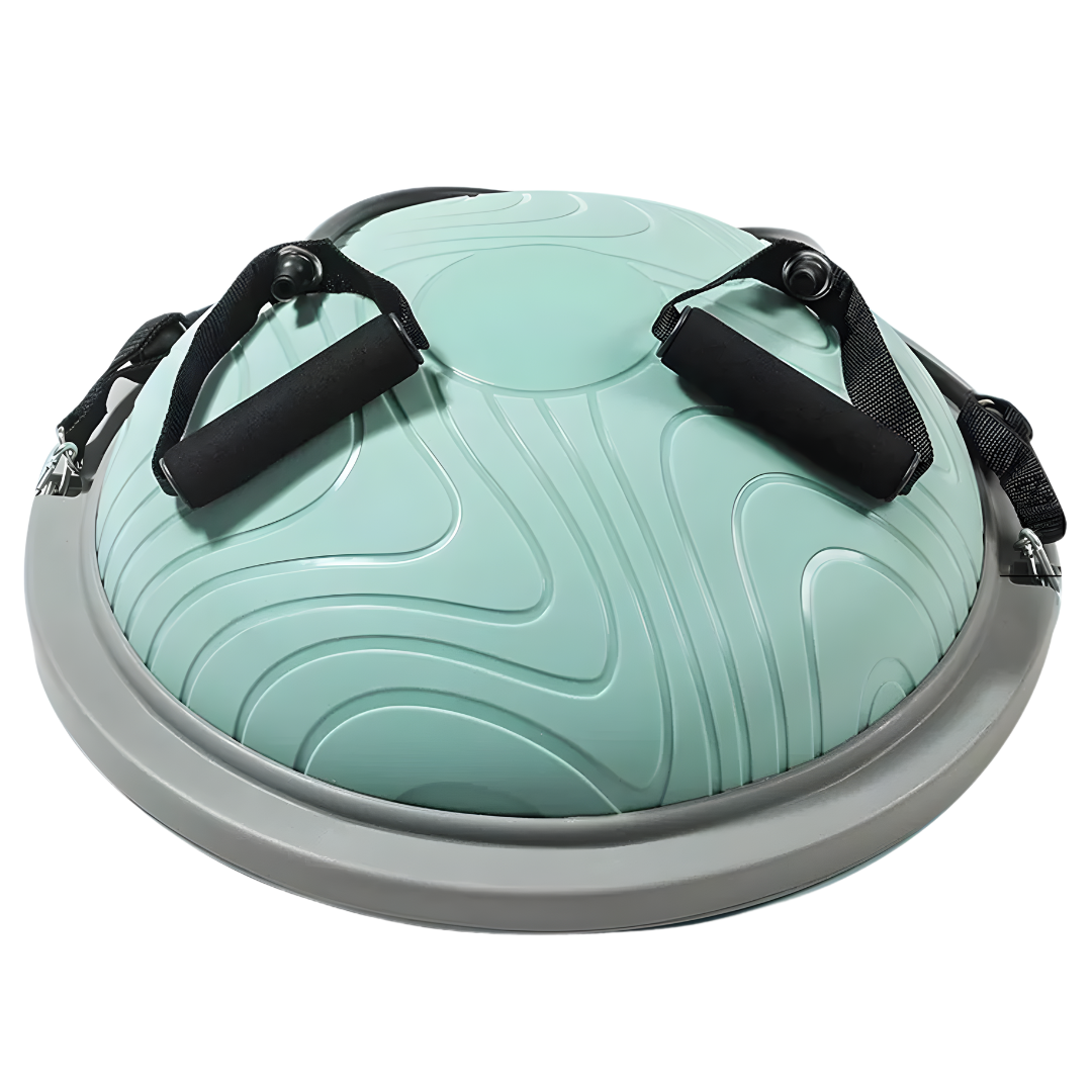 Half Balance Ball Trainer with Resistance Bands D47*H15cm 平衡半圓球附阻力拉力繩 直徑47*高15cm