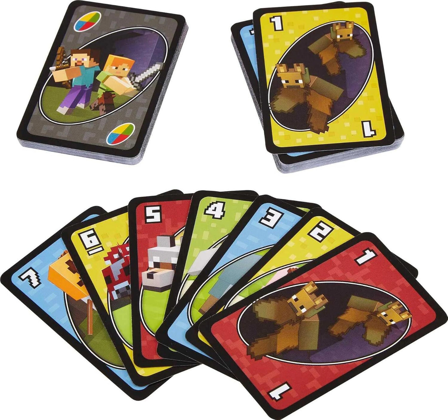 UNO Minecraft Card Game UNO 我的世界卡牌遊戲