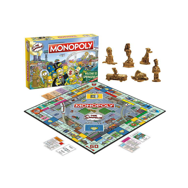 Monopoly The Simpsons Board Game 大富翁辛普森一家棋盤遊戲