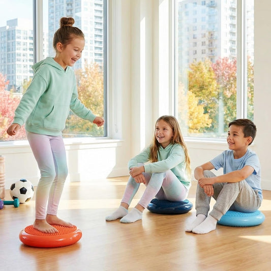 Wiggle Seat for Sensory Kids Inflated Wobble Cushion 感官晃晃動態坐墊