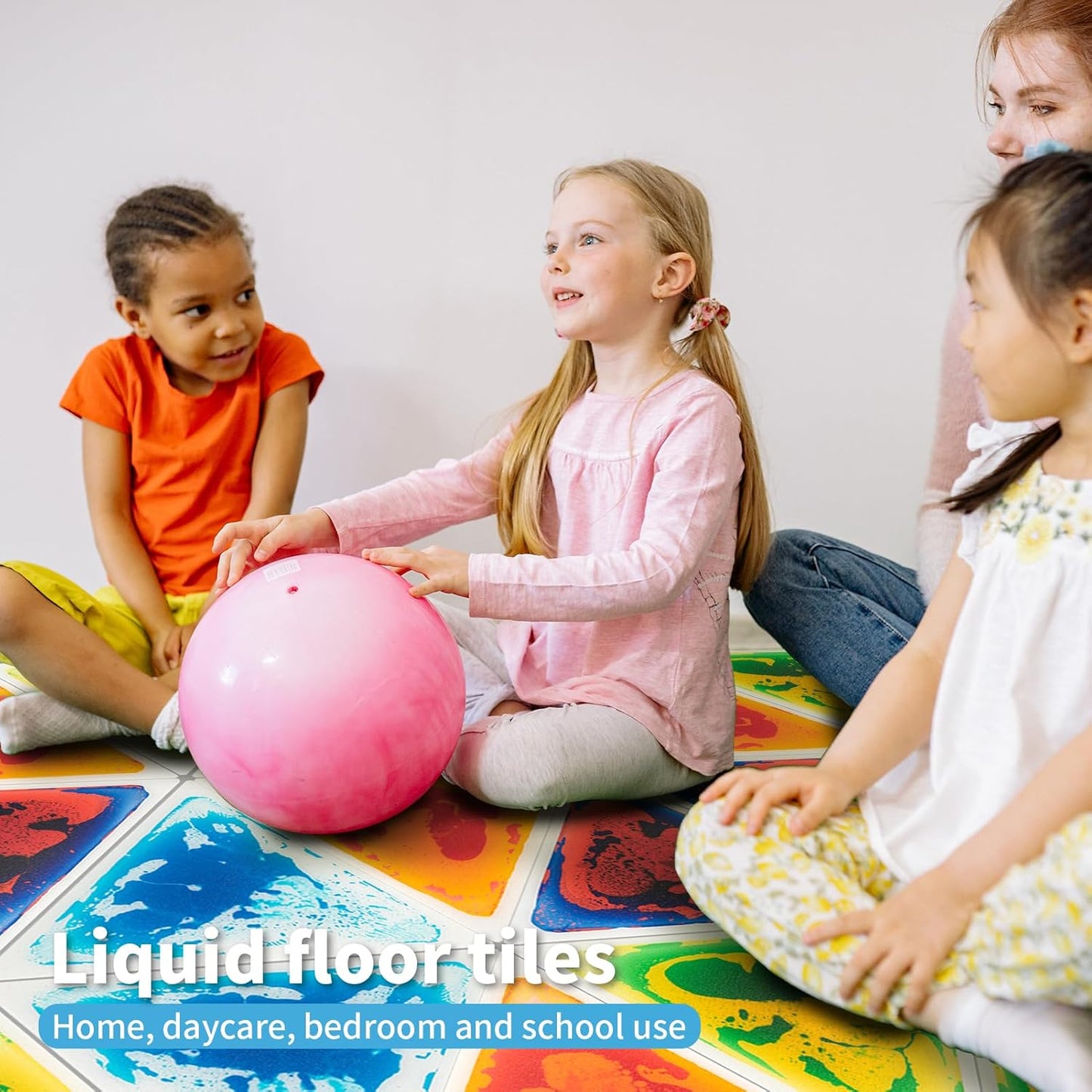 Kindermatic Triangle Liquid Sensory Floor Tiles 三角液體感官地墊