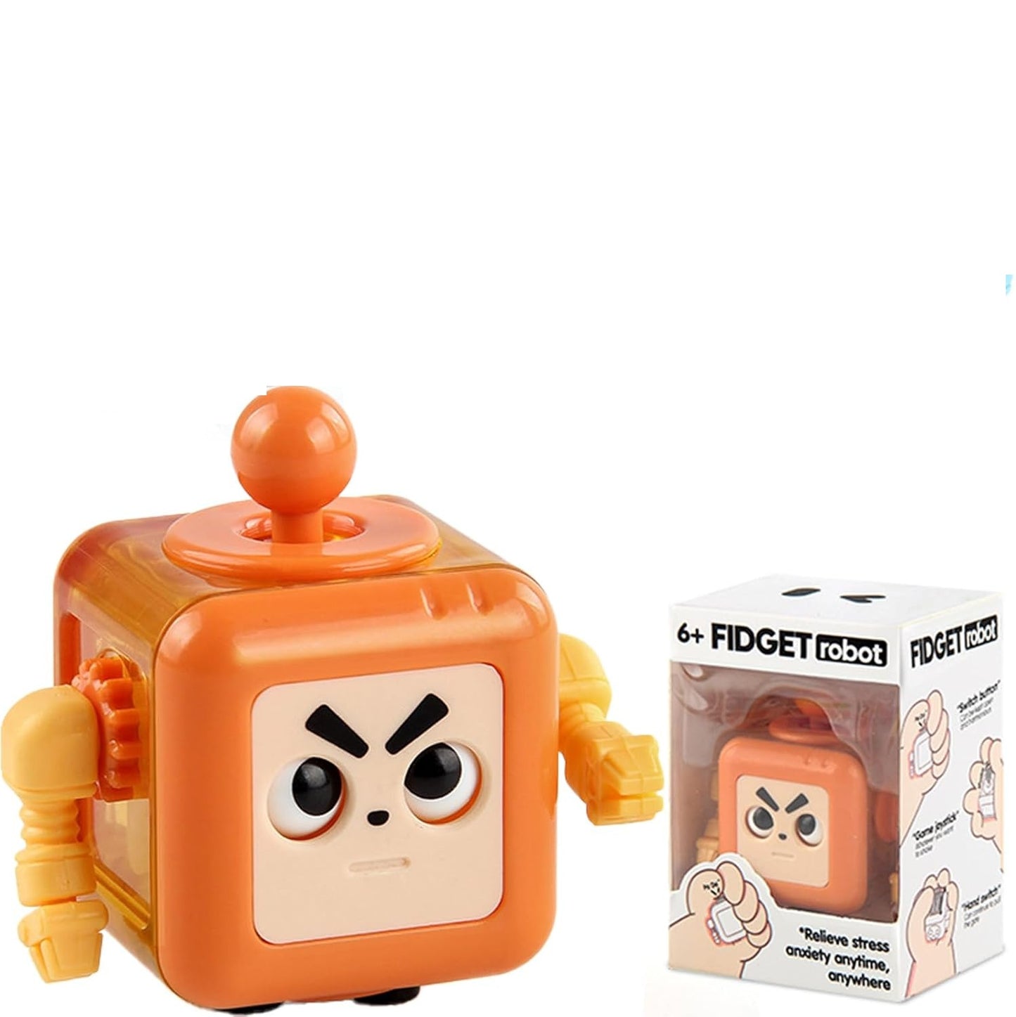 Fidget Robot Assorted Set of 1個 減壓機器人立方體