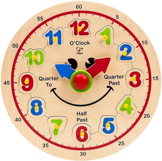 Hape Happy Hour Clock 歡樂時光時鐘