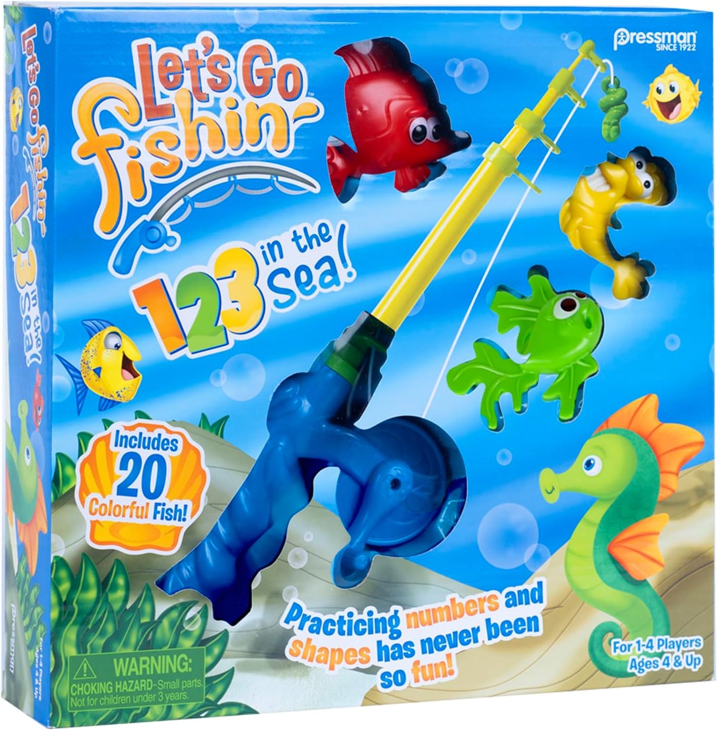 Pressman Let’s Go Fishin’ 123 in The Sea! 釣魚遊戲