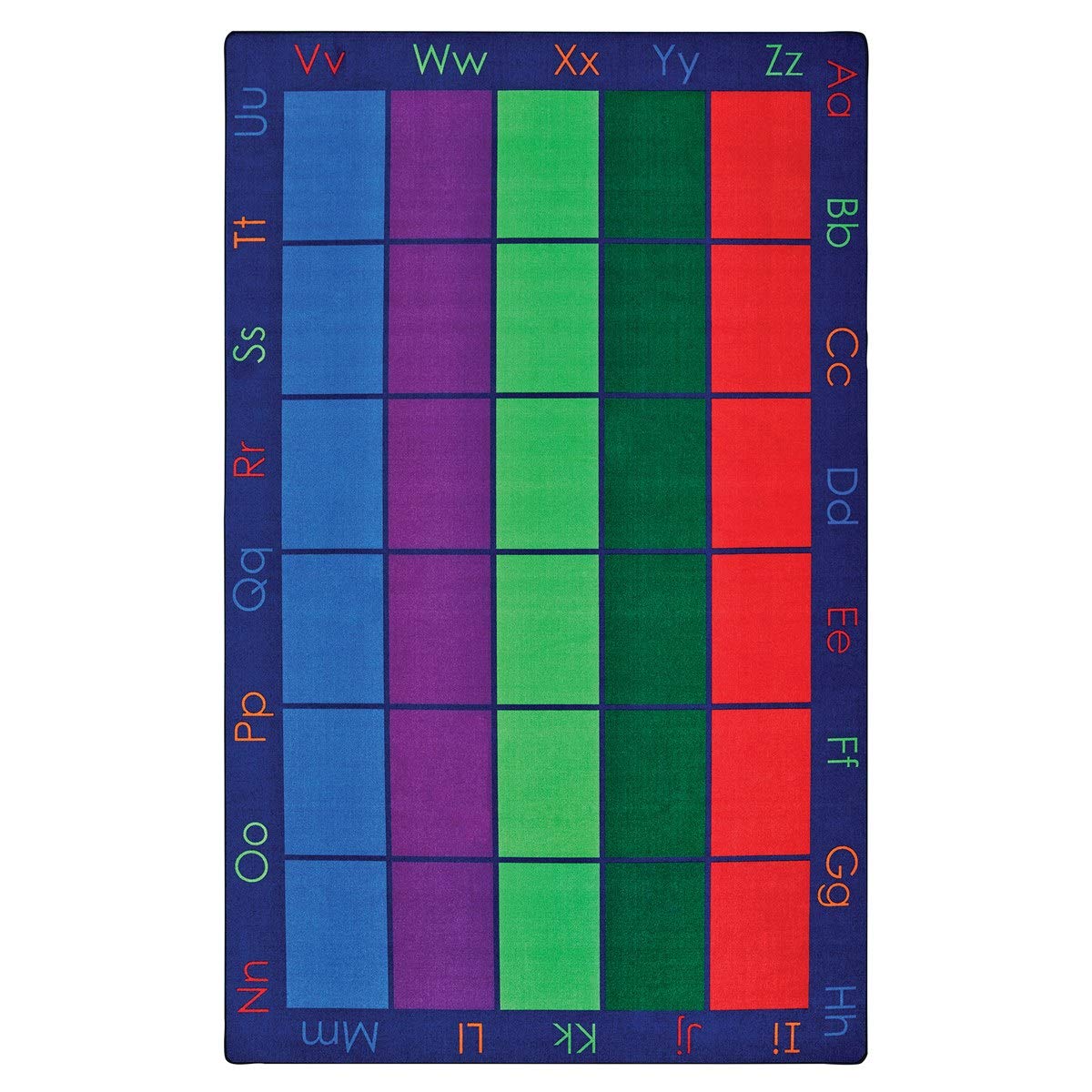 ECR4Kidz Colorful Places Seating Rug | Classroom Organization and Literacy Carpet 多彩位置地墊 | 課室管理與識字學習地毯