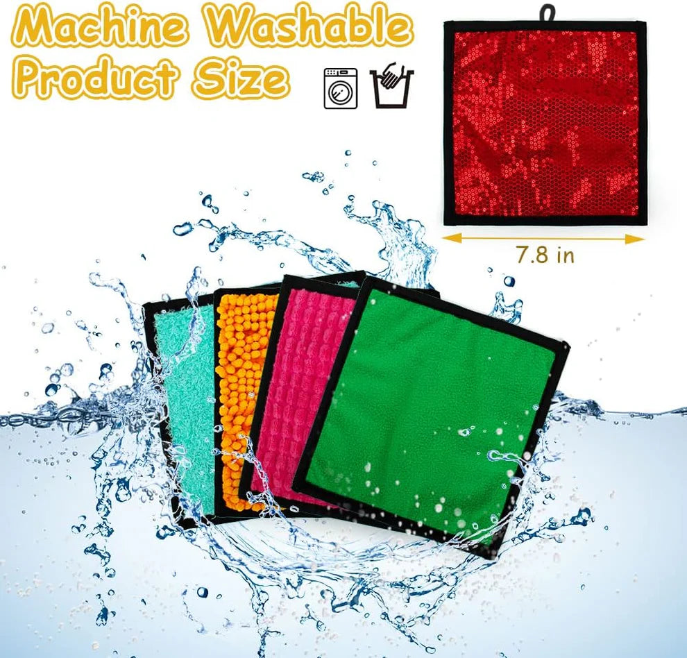 Kindermatic Sensory Mat set of 16個套裝 正方型感官觸覺軟墊