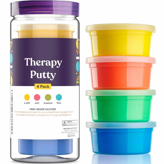 Hand Therapy Putty, set of 4 練力膠4個套裝