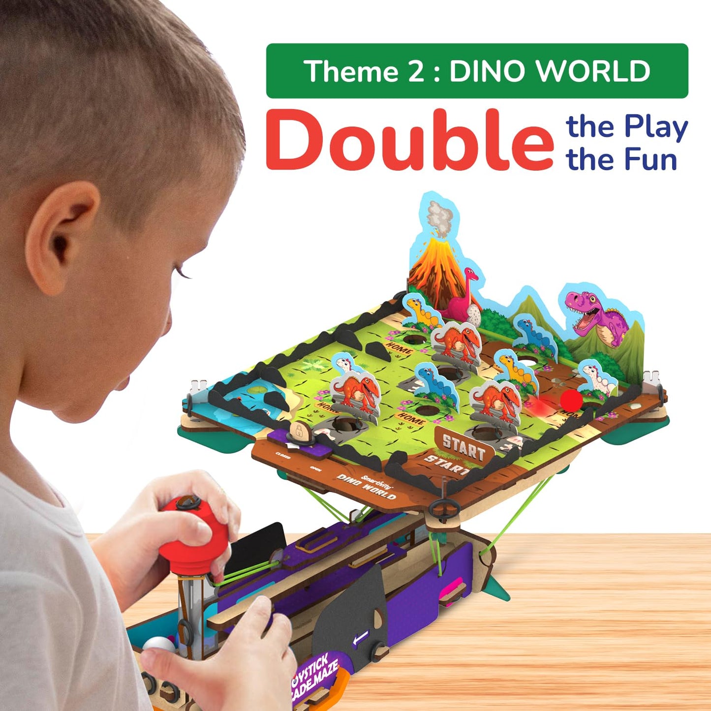 Smartivity Joystick Arcade Maze STEM Educational DIY Science Toys 動手砌 控制桿平衡迷宮
