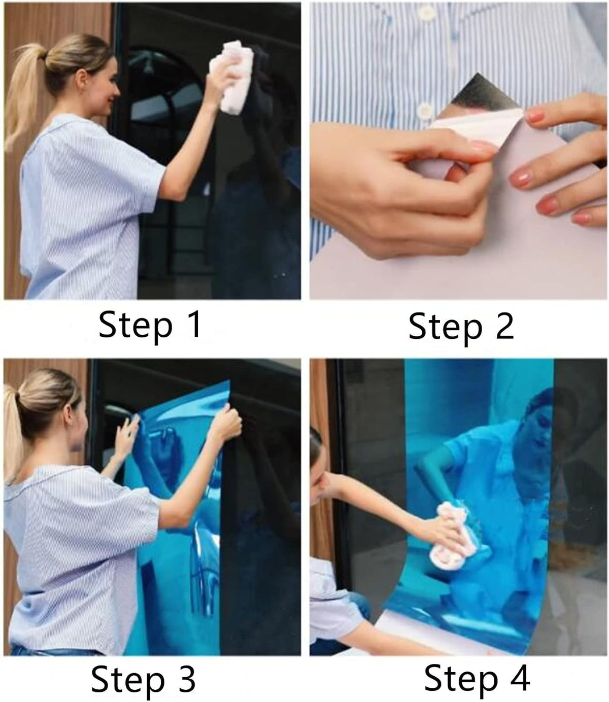 Self-Adhesive Acrylic Mirror Sticker Roll 自黏式壓克力鏡面貼貼紙