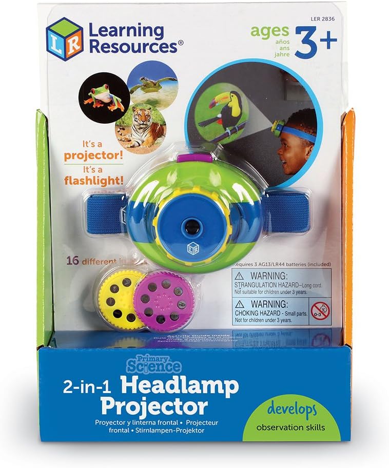 Learning Resources 2-in-1 Headlamp Projector