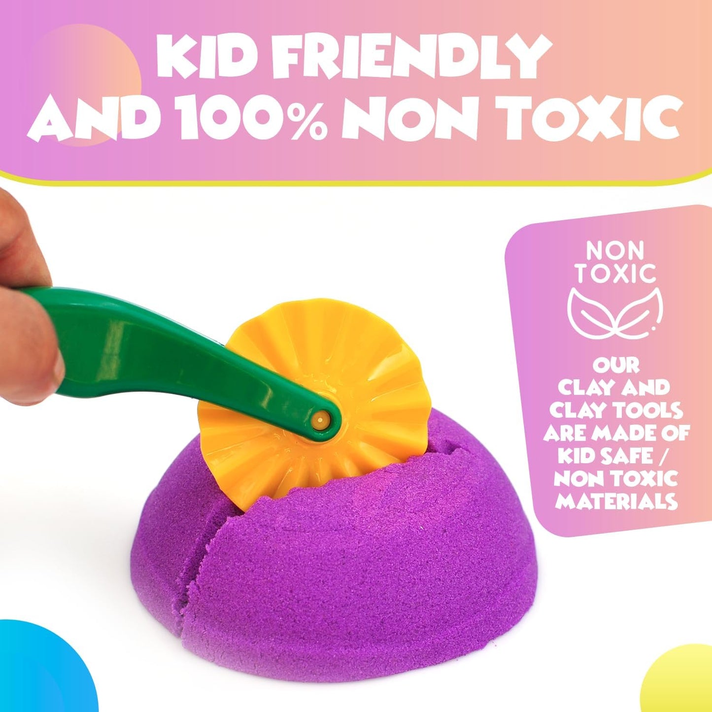 Dough Play Tools Assorted Color 泥膠工具學前幼兒套裝 顏色隨機