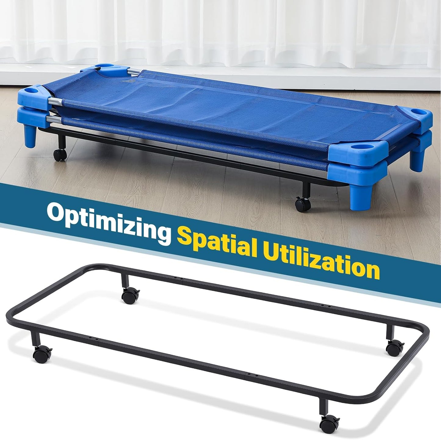 ECR4Kids Stackable Kiddie Cot 可堆疊幼兒床