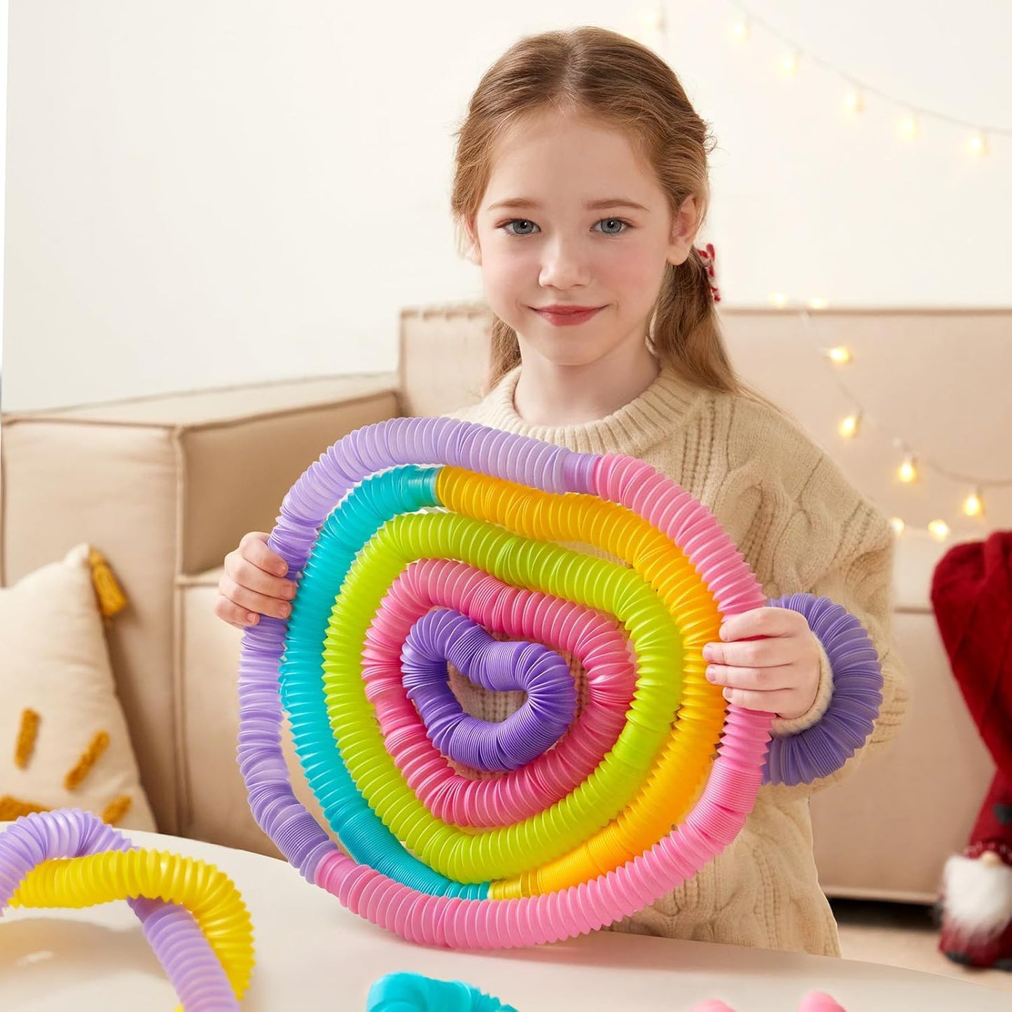 Mideer Glow Pop Tube Pull and Stretch Toys 減壓拉扭管