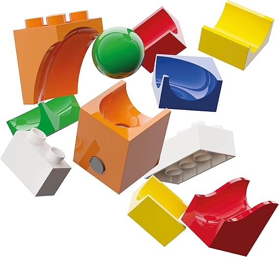 Hubelino Marble Run Catapult 41 Pcs Set