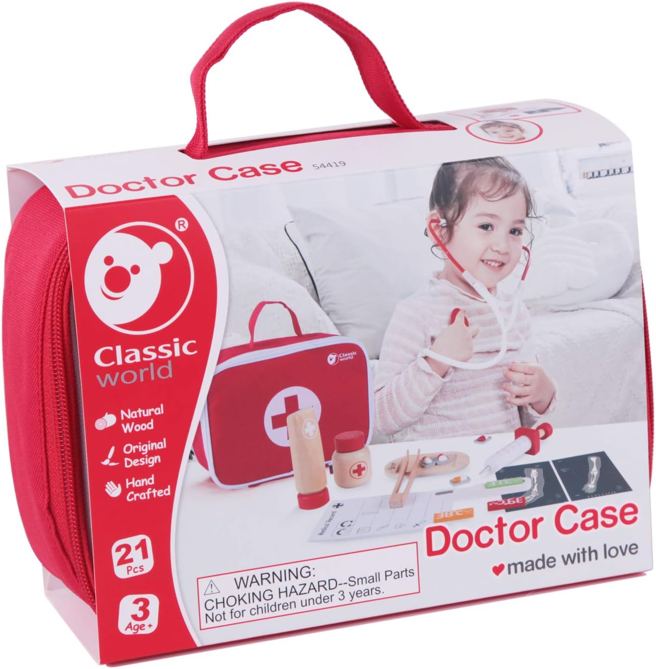 Classic World Doctor Case Playset 醫生工具扮演套裝