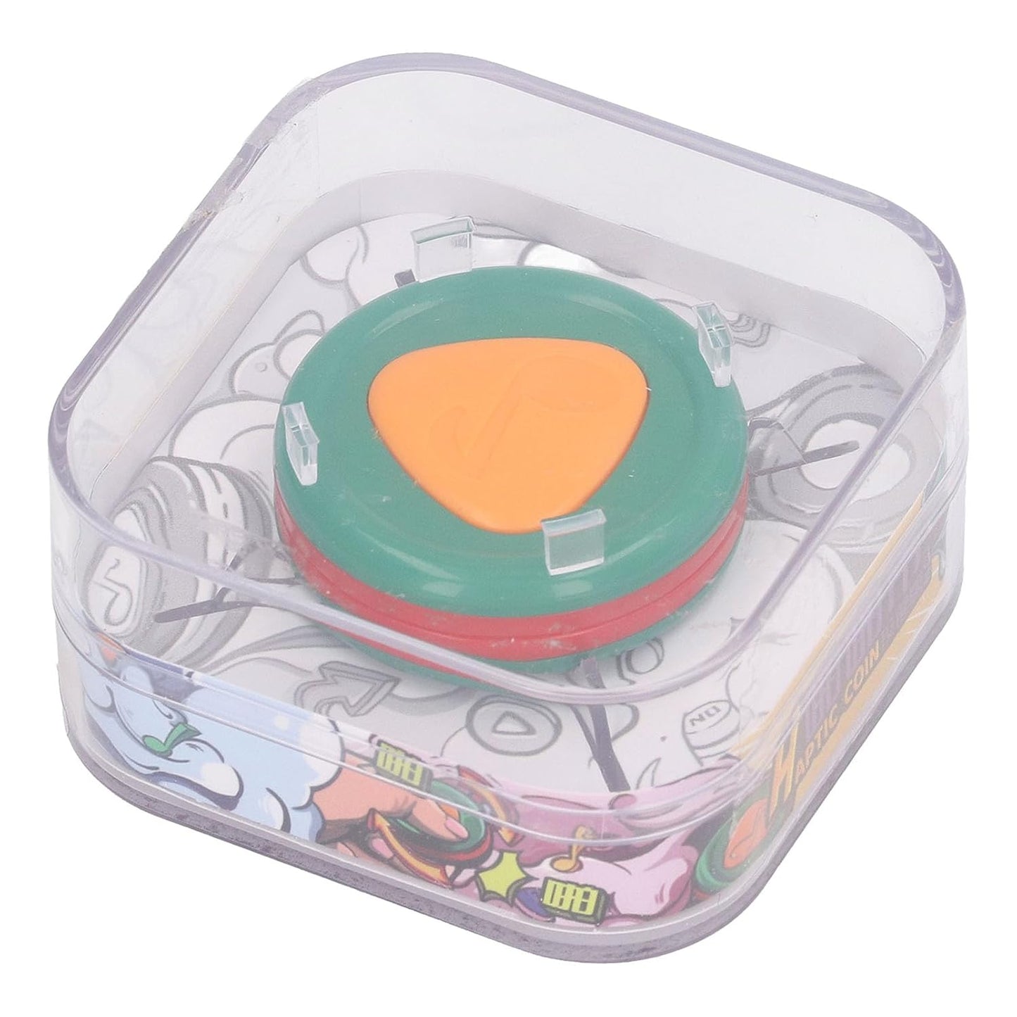 Fidget Sensory Haptic Coin Slider Assorted Color 減壓滑滑轉啪啪幣 顏色隨機