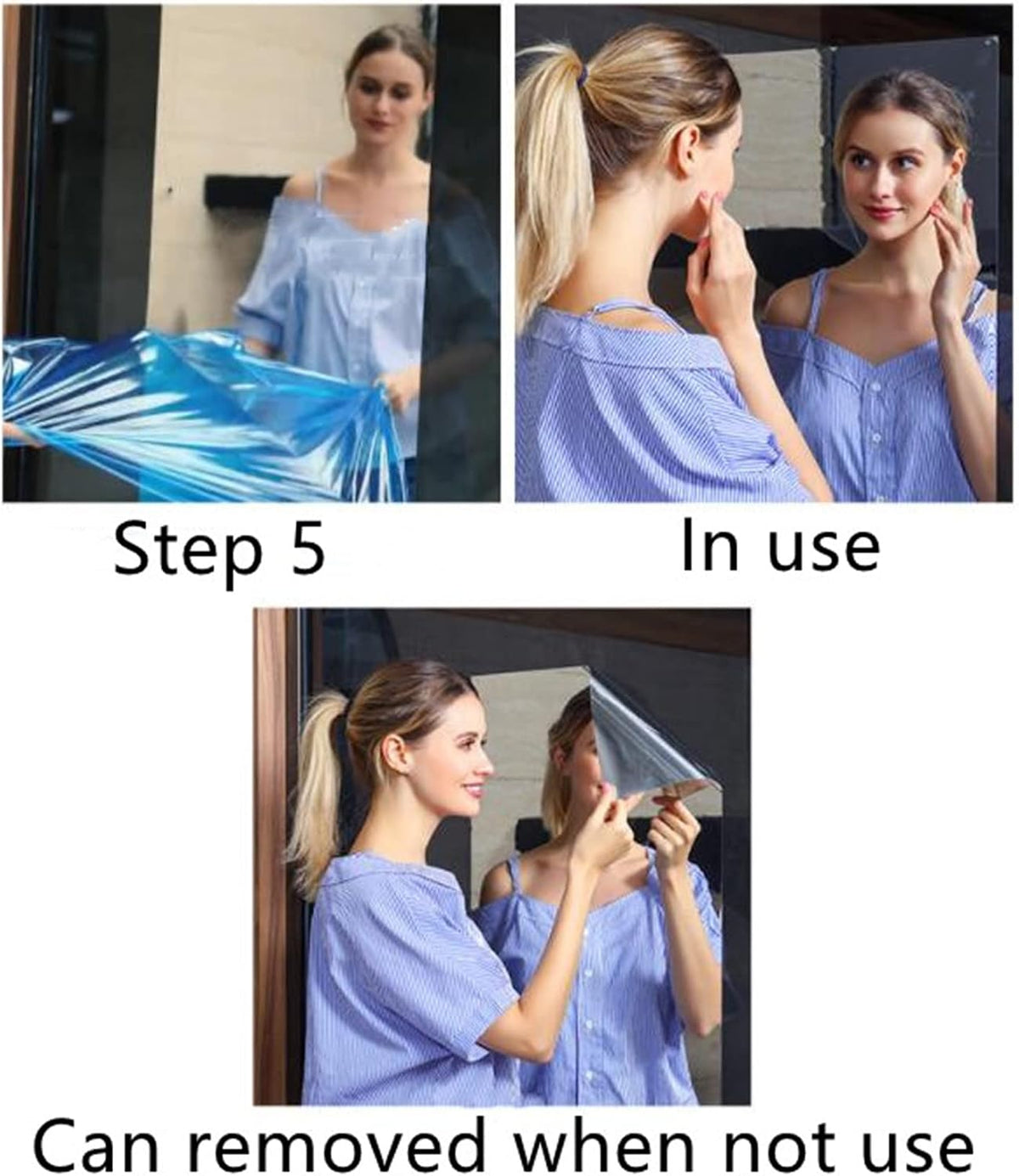 Self-Adhesive Acrylic Mirror Sticker Roll 自黏式壓克力鏡面貼貼紙
