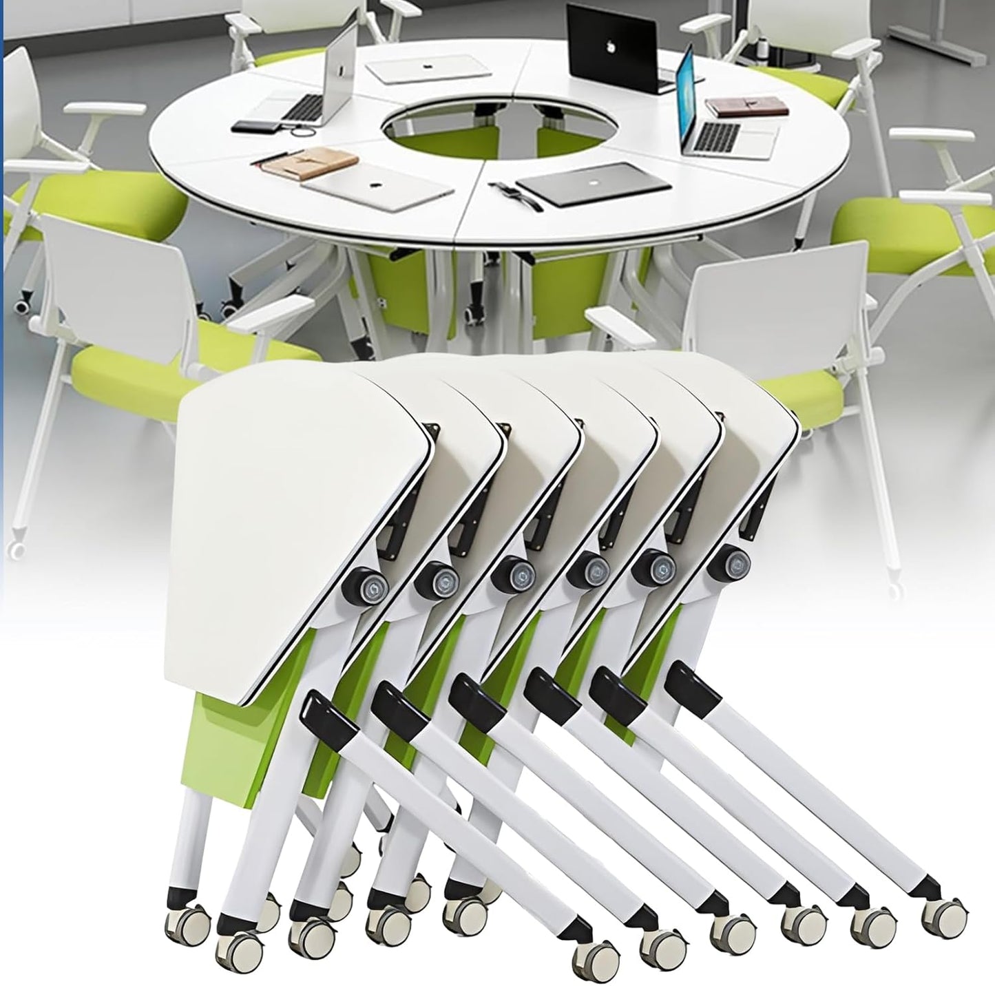 `Kindermatic KT019 SmartClass Flip Top Table 智慧課室拼接組合桌子