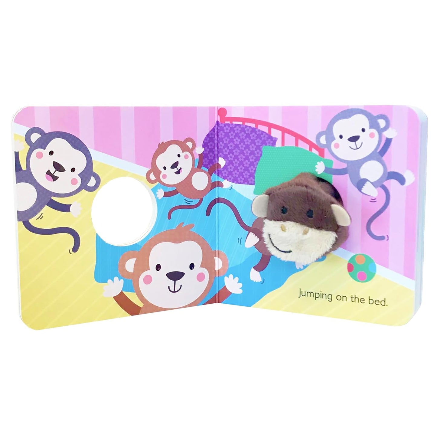 Five Little Monkeys Finger-puppet Book 五隻小猴子手指偶書