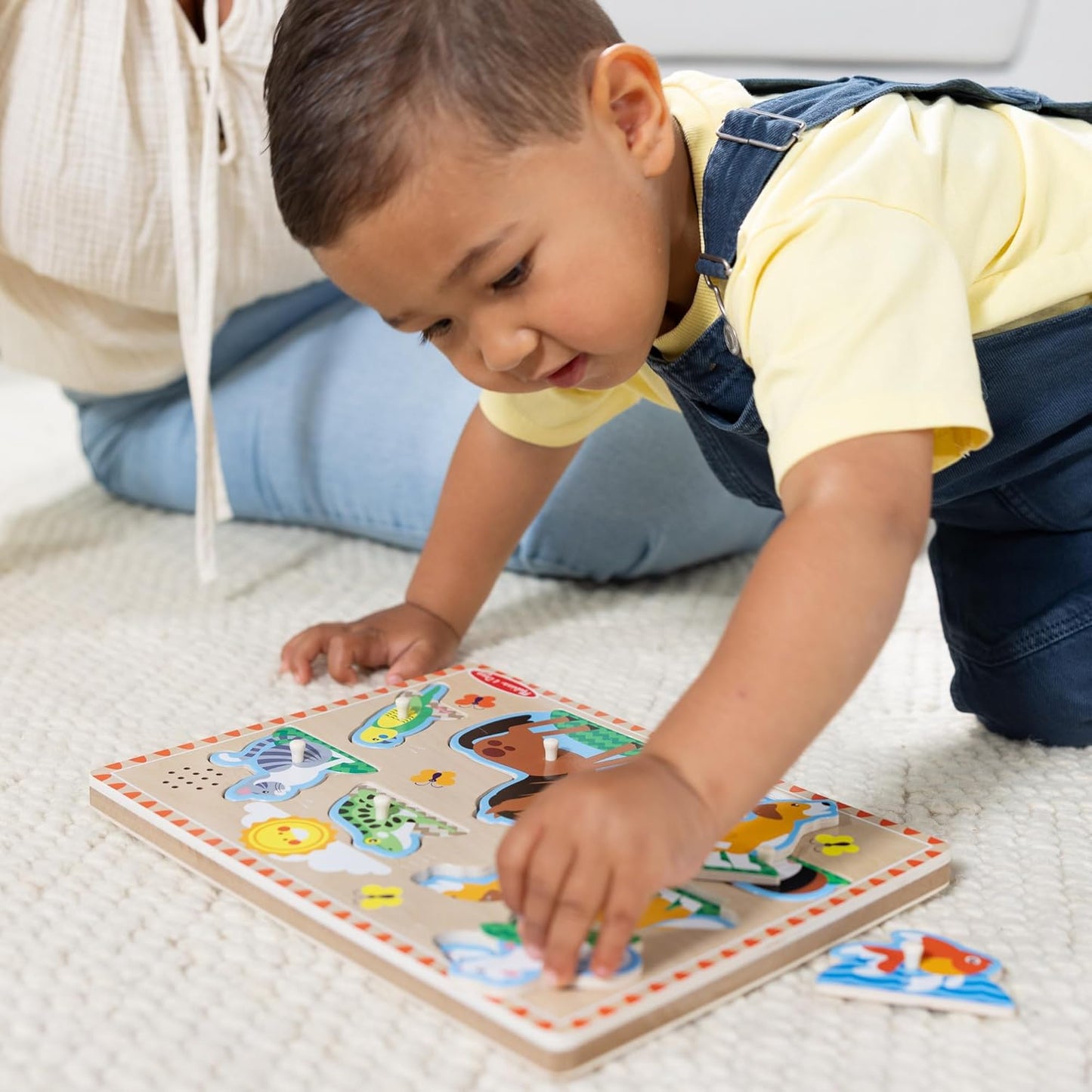 Melissa & Doug Zoo Pet Sound Puzzle - 8 Pieces