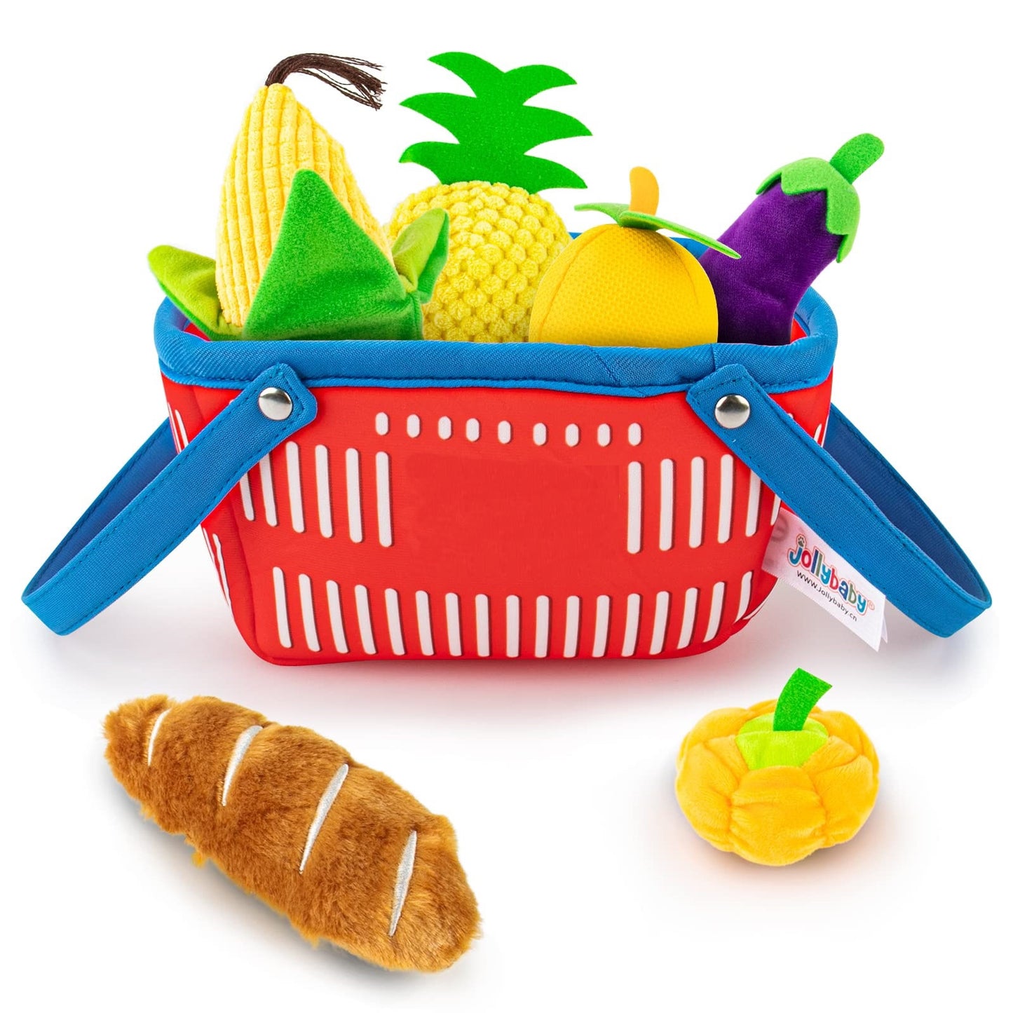 My Veggie & Fruit Basket Soft Toy 我的蔬菜和水果籃